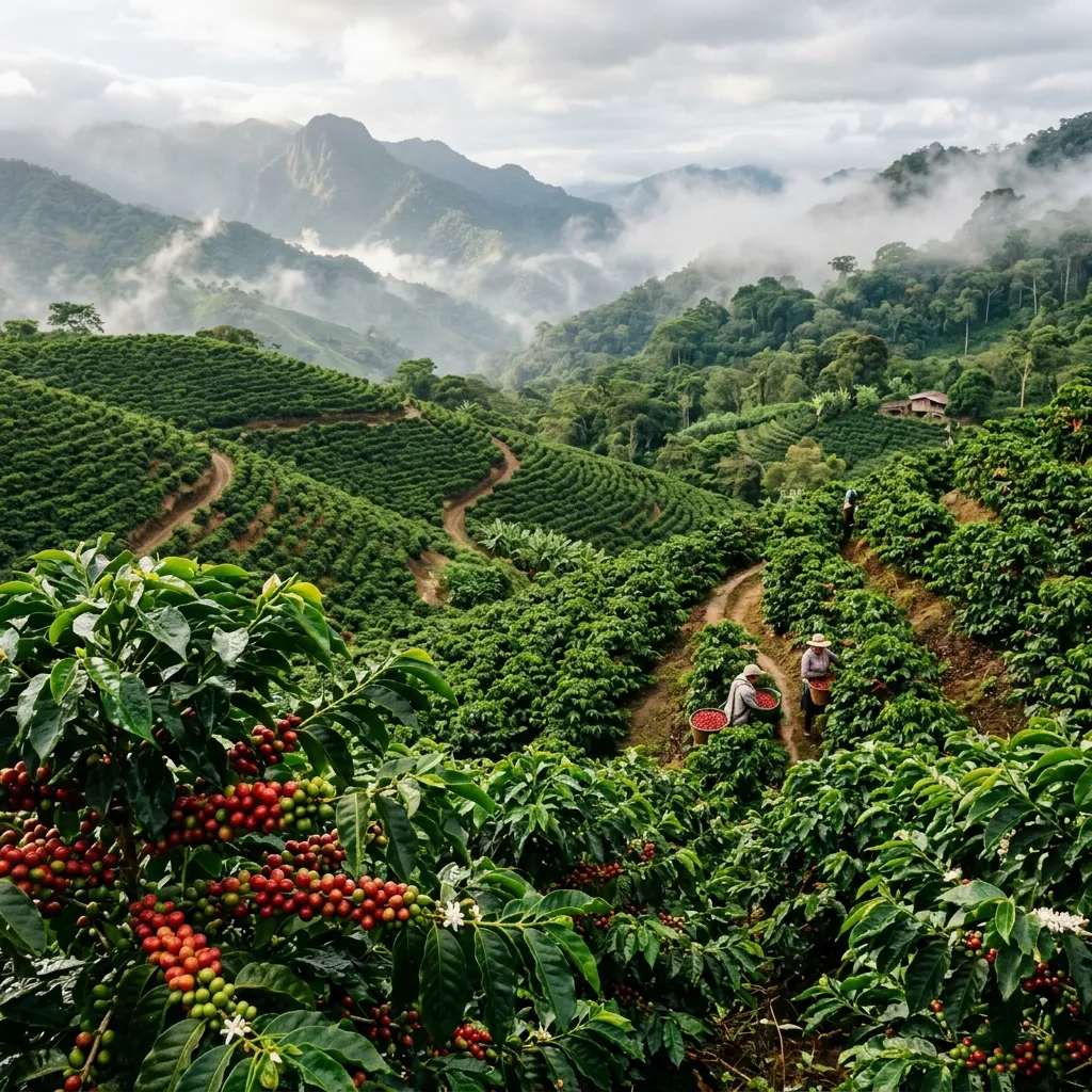 Coffee plantation and coffee tour in Costa Rica