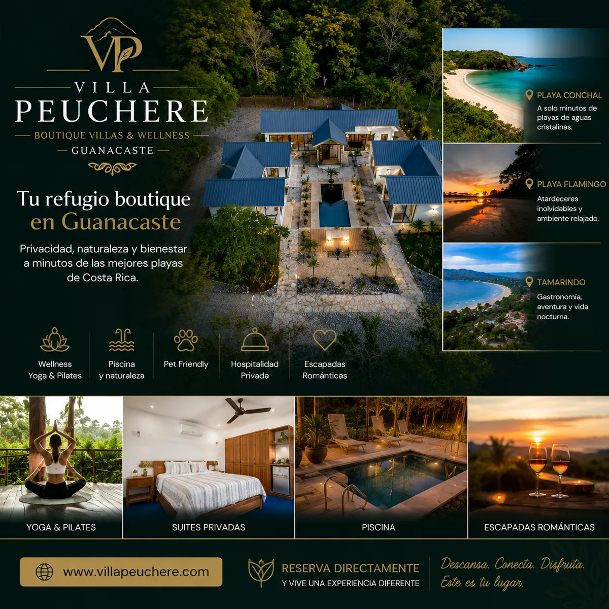 Anuncio de Villa Peuchere Boutique Villas and Wellness en Guanacaste
